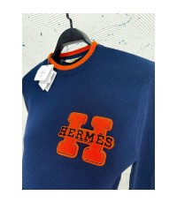 Hermes Triko Lacivert