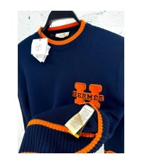 Hermes Triko Lacivert